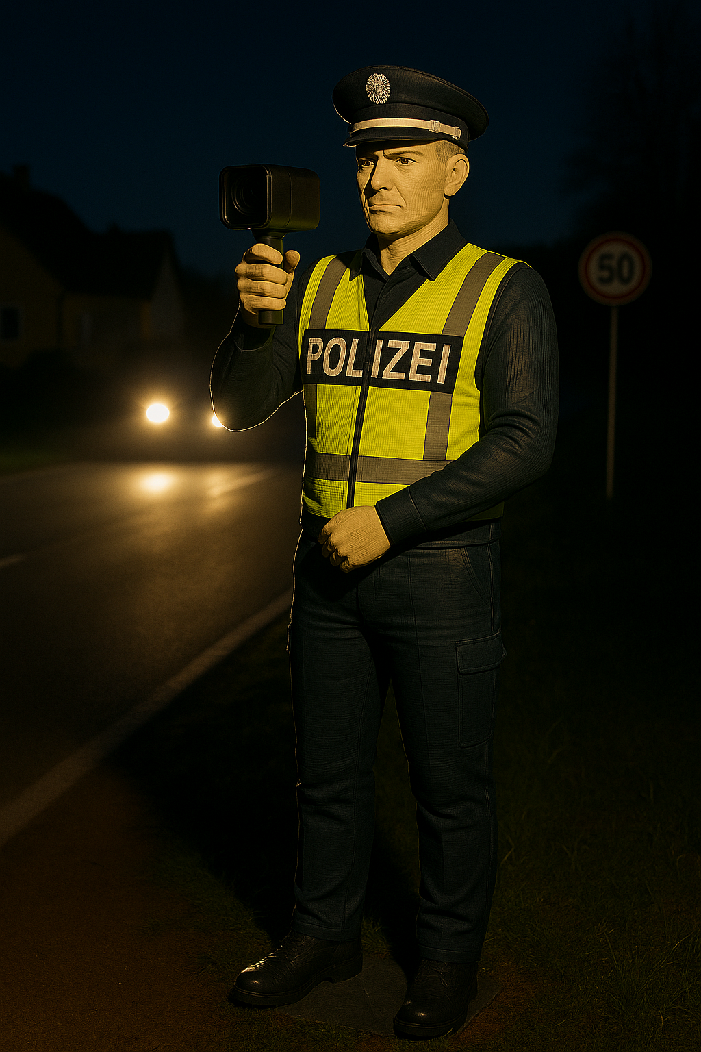 Nacht: 3D-gedruckter Dummy